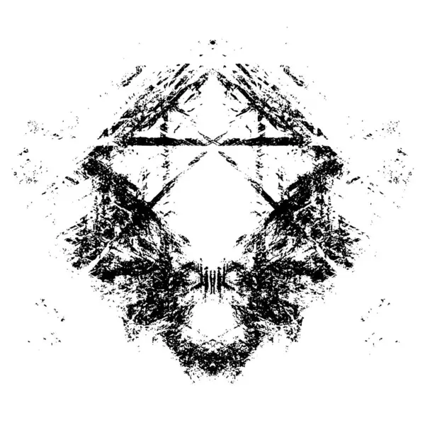 Gelecekçi soyut grunge geometrik modern desen 