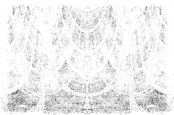 Grunge dikey olarak simetrik siyah beyaz doku. Tek renkli yıpranmış kaplama deseni. 