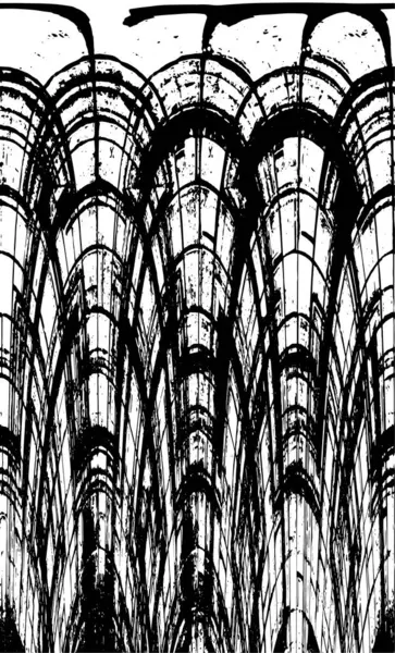 siyah ve beyaz simetrik grunge arkaplanı