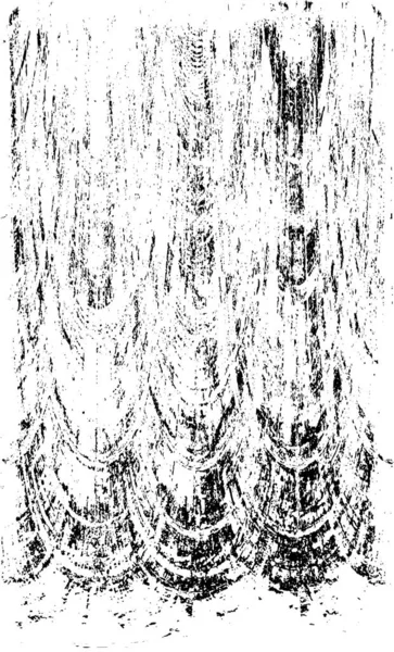 Çizik ve çatlaklarla dolu siyah beyaz bir arka plan. vektör dokusu. 