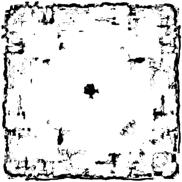 Grunge soyut siyah beyaz vektör arkaplanı. Tek renkli vintage yüzey 