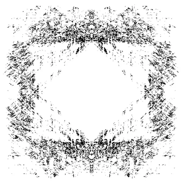 Siyah ve beyaz desenli soyut sıkıntılı arkaplan.