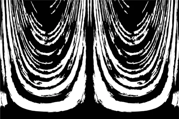 Siyah ve beyaz desenli soyut sıkıntılı arkaplan.