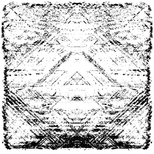 Siyah ve beyaz desenli soyut sıkıntılı arkaplan.