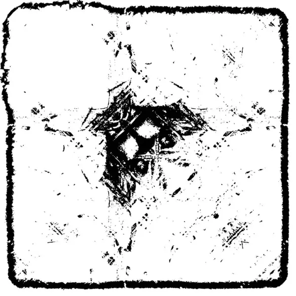 Siyah ve beyaz desenli soyut sıkıntılı arkaplan.