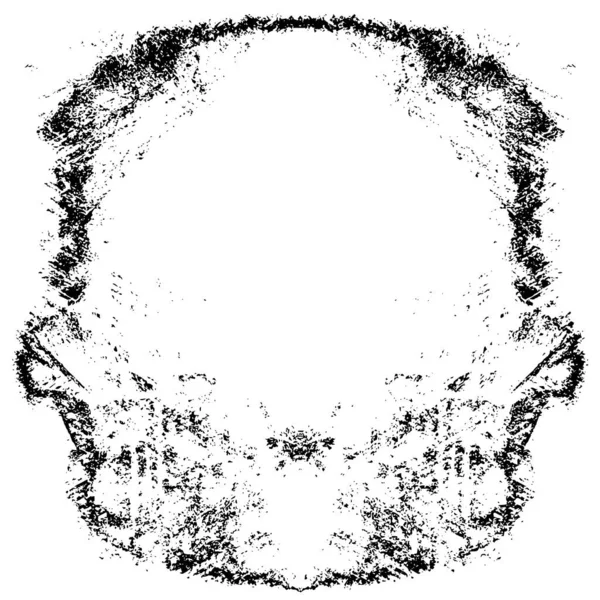 Siyah ve beyaz desenli soyut sıkıntılı arkaplan.