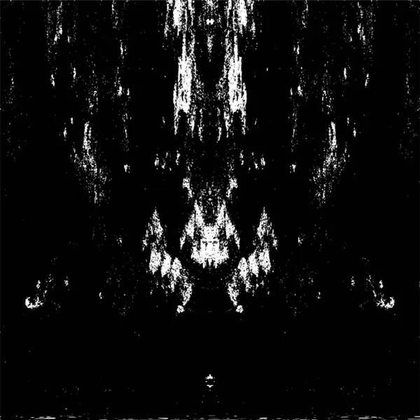 Siyah ve beyaz desenli soyut sıkıntılı arkaplan.