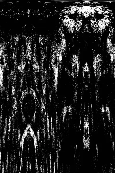 Siyah ve beyaz desenli soyut sıkıntılı arkaplan.