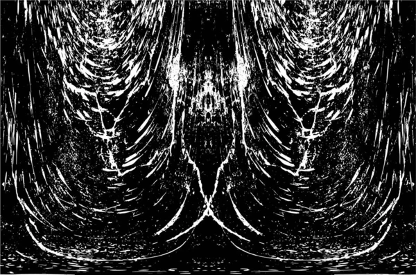 Siyah ve beyaz desenli soyut sıkıntılı arkaplan.