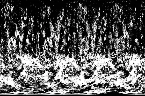 Siyah ve beyaz desenli soyut sıkıntılı arkaplan.