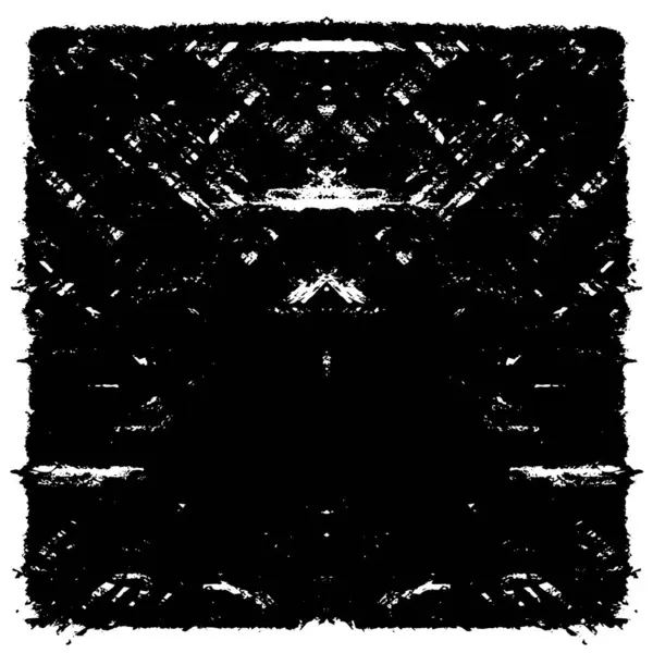 Siyah ve beyaz desenli soyut sıkıntılı arkaplan.