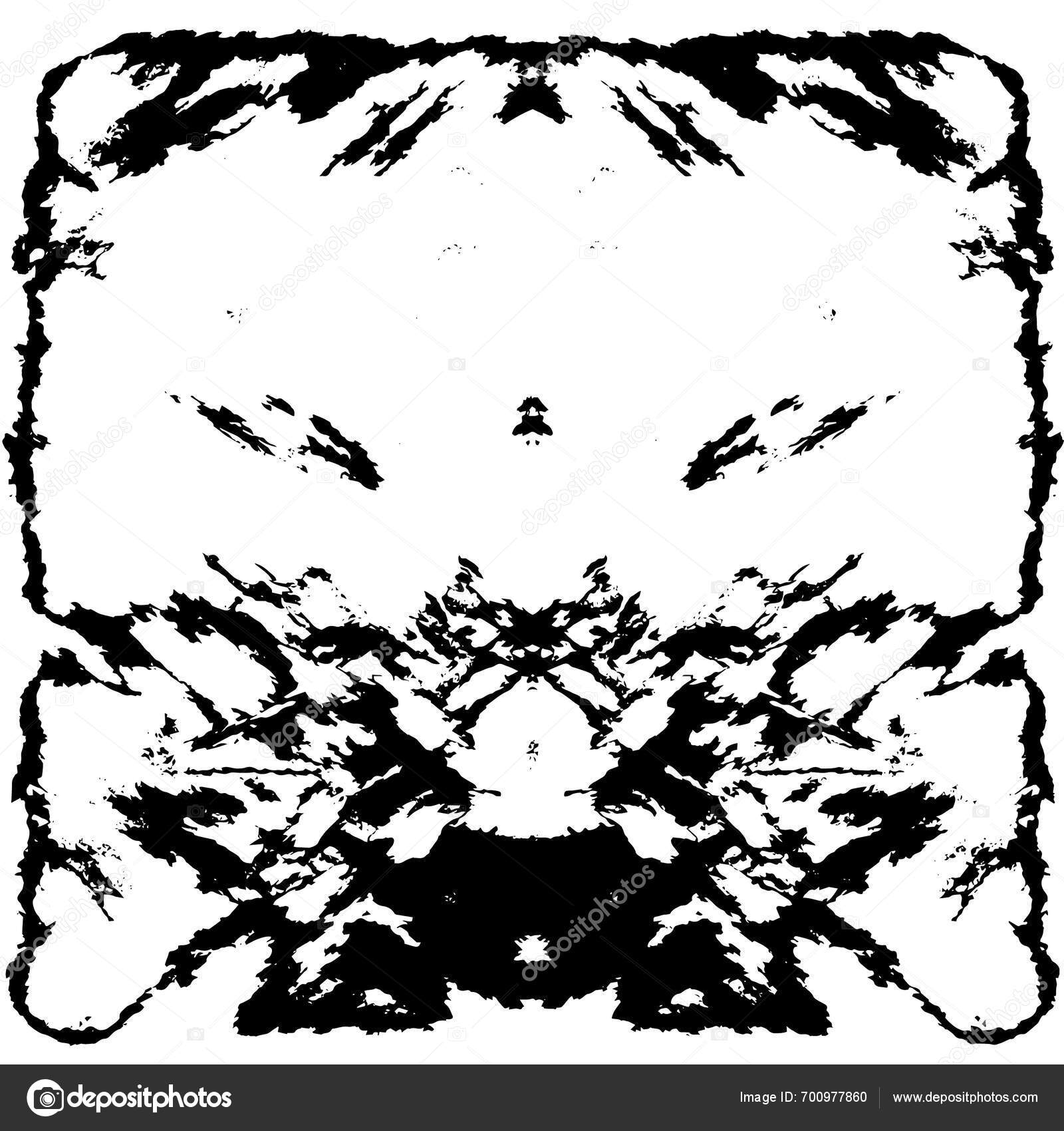 Black White Abstract Background Vector Illustration Stock Vector by