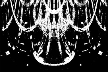 Soyut siyah beyaz arka plan. monokrom dokusu. 