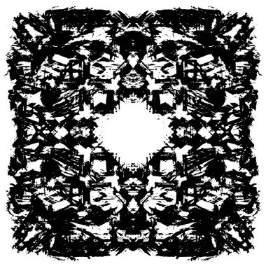 Soyut siyah ve beyaz monokrom arkaplanı 