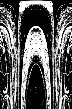 Soyut siyah beyaz arka plan. monokrom dokusu. 