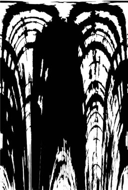 Soyut siyah beyaz arka plan. monokrom dokusu. 