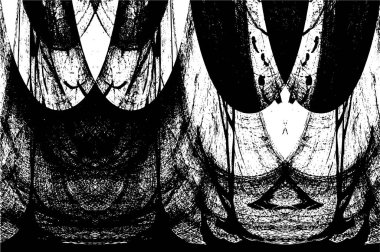 Soyut arkaplan. Monokrom dokusu. Siyah ve beyaz desenli arkaplan. 