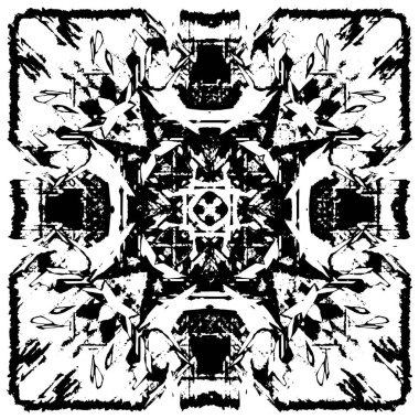 siyah ve beyaz monokrom eski grunge vintage arkaplan soyut doku 