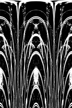 Siyah ve beyaz arka plan, vektör çizim 