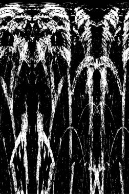 Siyah ve beyaz arka plan, vektör çizim 