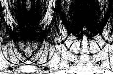 Siyah ve beyaz arka plan, vektör çizim 