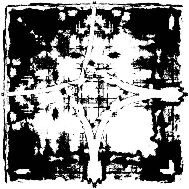 Siyah ve beyaz arka plan, vektör çizim 