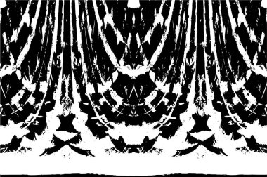 Siyah ve beyaz arka plan, vektör çizim 