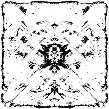 Siyah ve beyaz arka plan, vektör çizim 