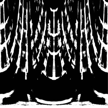 Siyah ve beyaz arka plan, vektör çizim 