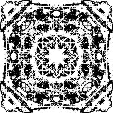 Siyah ve beyaz arka plan, vektör çizim 