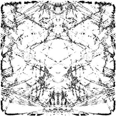 Siyah ve beyaz arka plan, vektör çizim 