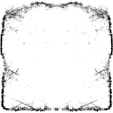 Siyah ve beyaz grunge arka plan, vektör çizim 