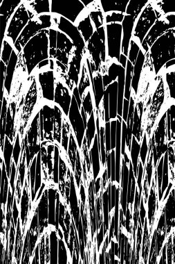 Siyah ve beyaz grunge arka plan, vektör çizim 