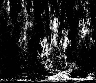 Siyah ve beyaz grunge arka plan, vektör çizim 