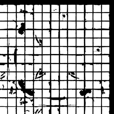 Siyah ve beyaz grunge arka plan, vektör çizim 