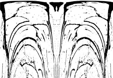 Siyah ve beyaz grunge arka plan, vektör çizim 