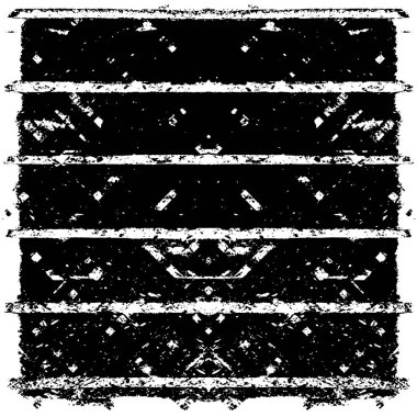 Siyah ve beyaz grunge arka plan, vektör çizim 