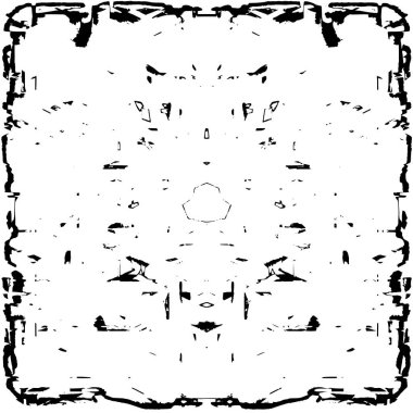 Siyah ve beyaz grunge arka plan, vektör çizim 