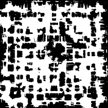 Siyah ve beyaz grunge arka plan, vektör çizim 