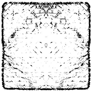 Siyah ve beyaz grunge arka plan, vektör çizim 