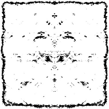 Siyah ve beyaz grunge arka plan, vektör çizim 