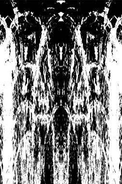 Siyah ve beyaz grunge arka plan, vektör çizim 