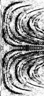 Siyah ve beyaz grunge arka plan, vektör çizim 