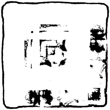 Siyah ve beyaz grunge arka plan, vektör çizim 