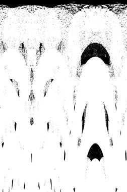 Siyah ve beyaz grunge arka plan, vektör çizim 