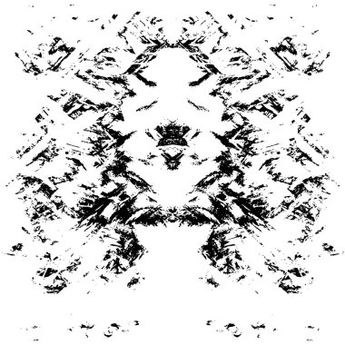 Siyah ve beyaz grunge arka plan, vektör çizim 