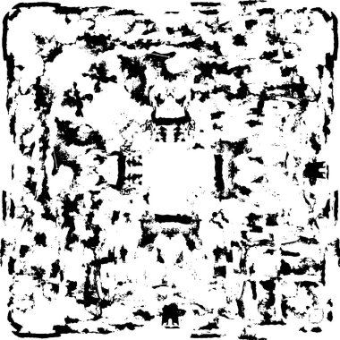 Siyah ve beyaz grunge arka plan, vektör çizim 