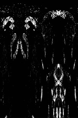 Siyah ve beyaz grunge arka plan, vektör çizim 