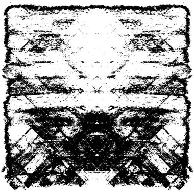 Siyah ve beyaz grunge arka plan, vektör çizim 