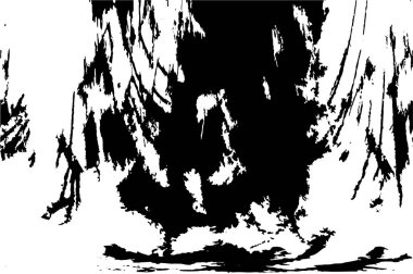 Siyah ve beyaz grunge arka plan, vektör çizim 